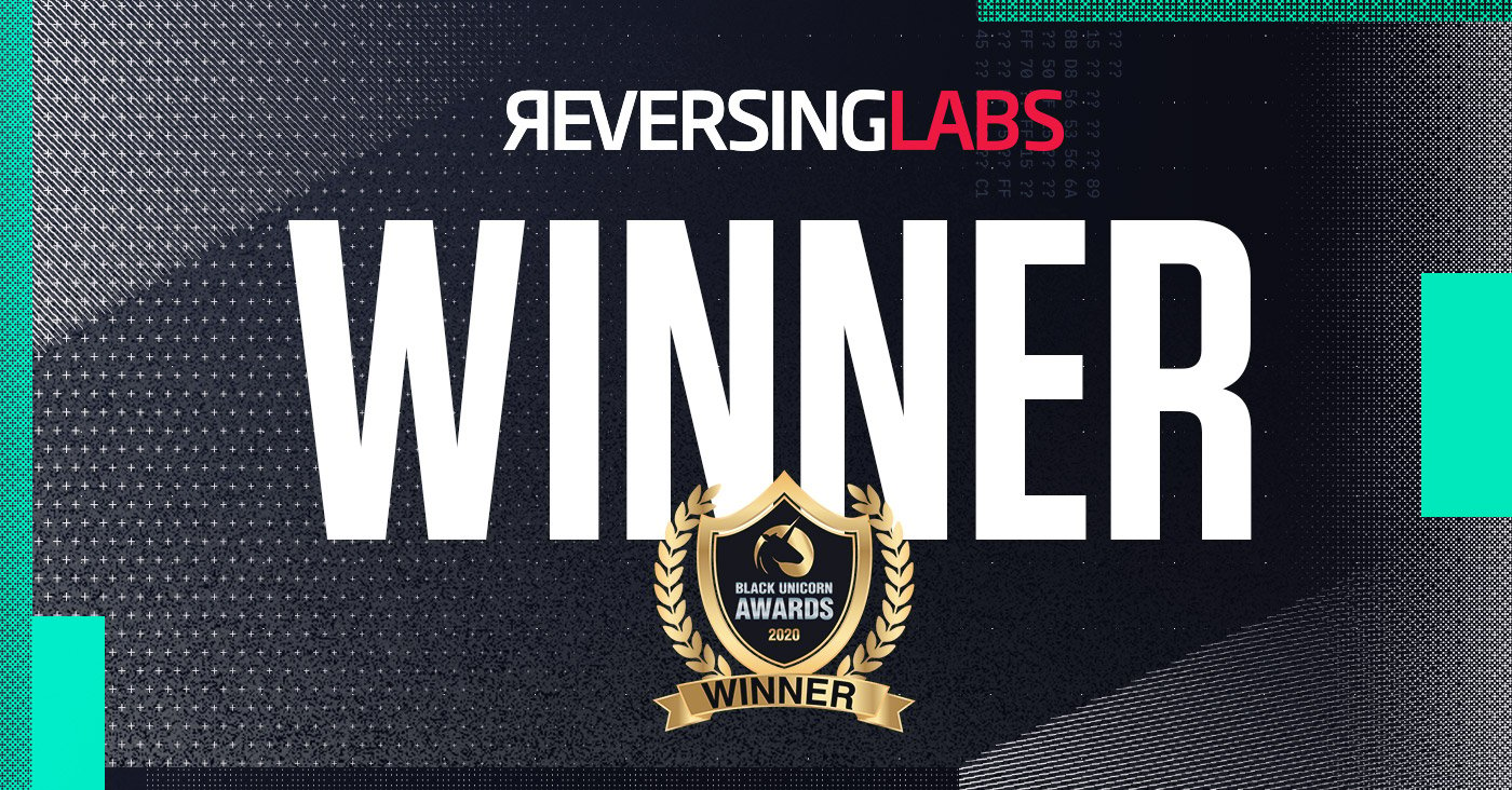 ReversingLabs again Named a Winner in 2020 Black Unicorn Awards